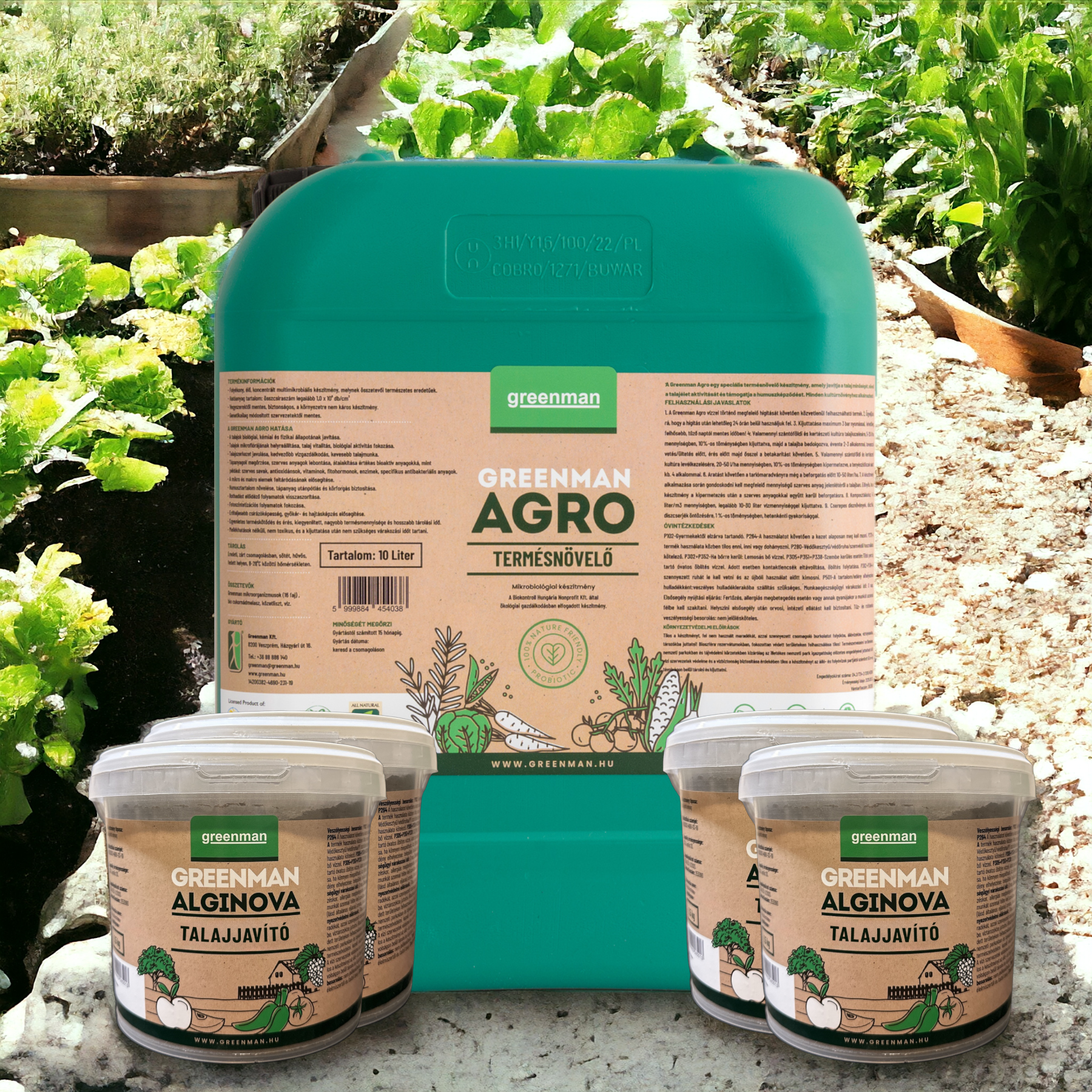 AlgiNova csomagok - Veteményesem csomag