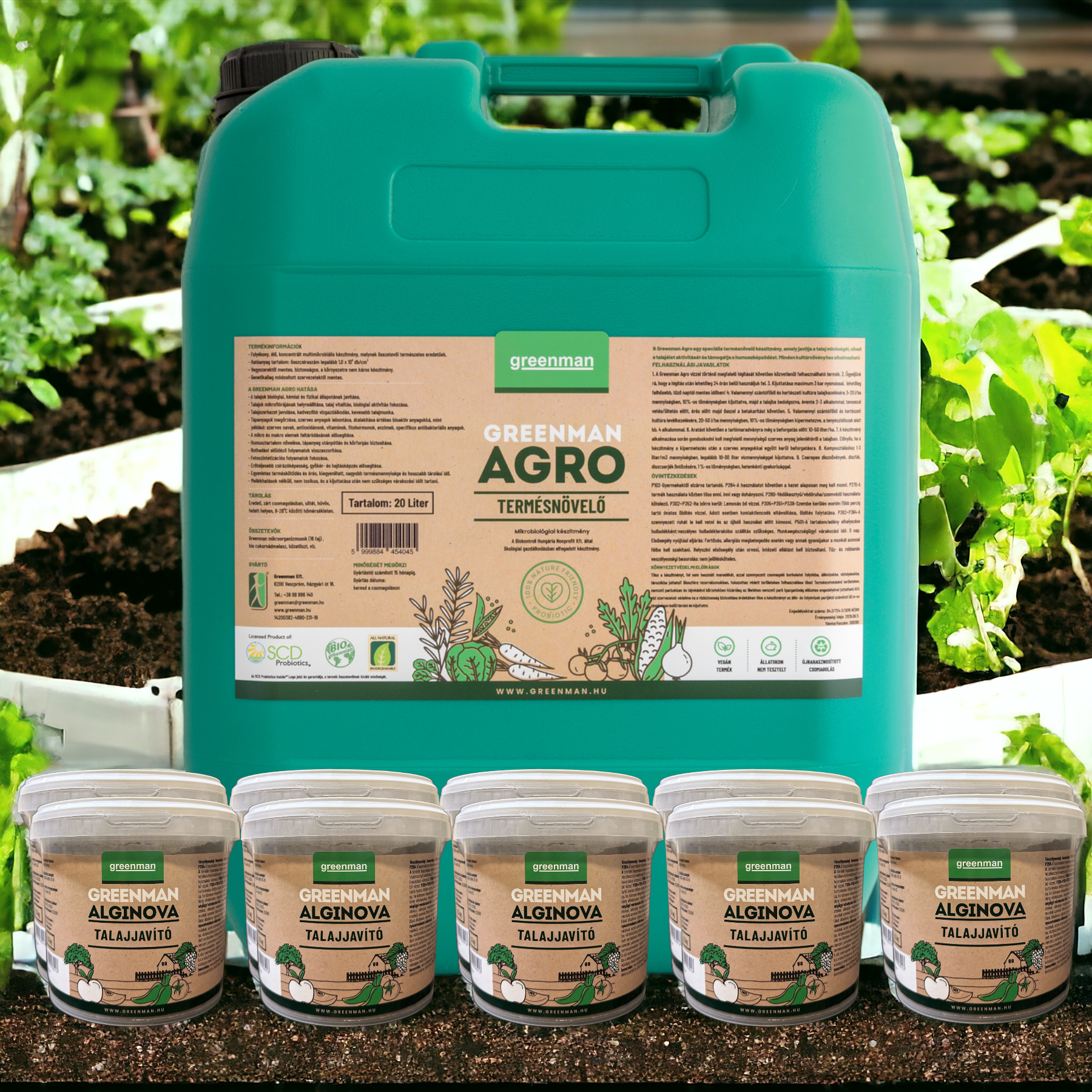 AlgiNova csomagok - Bőséges kertem csomag