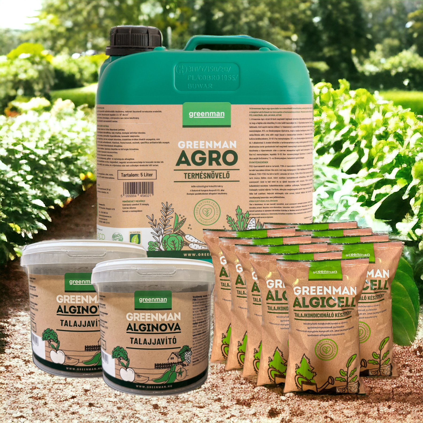 Nagy kert extra csomag