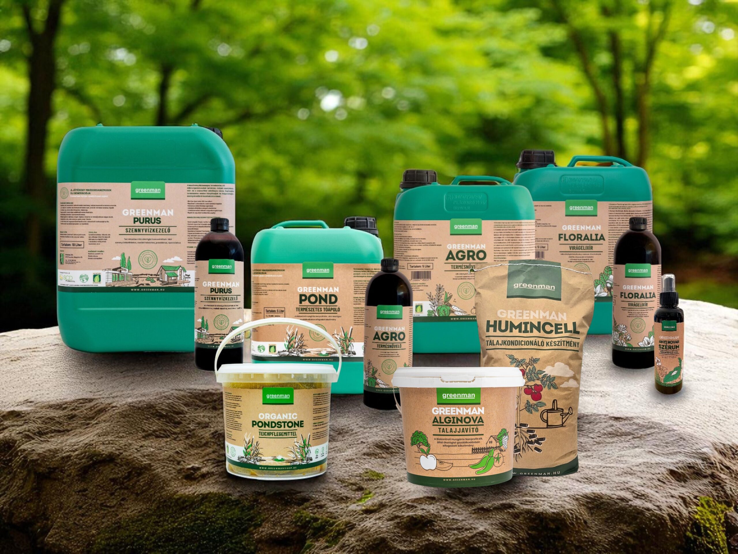 Greenman készítmények