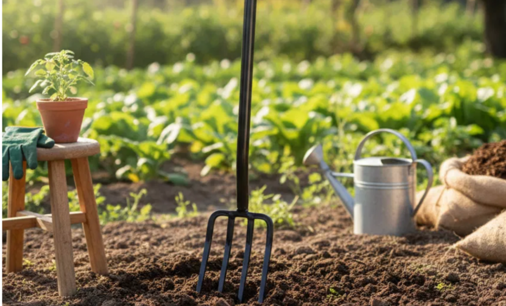 talaj lazítása - fiskars