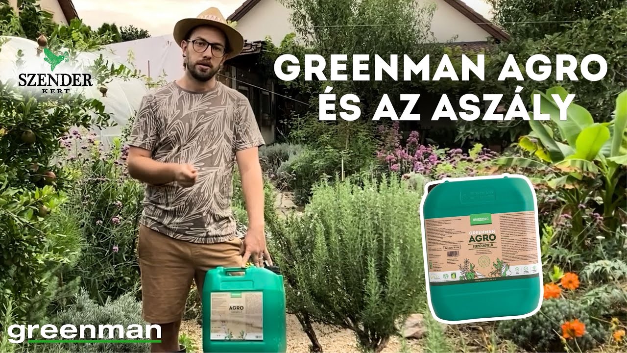 GREENMAN x Szender Kert: Greenman készítmények az aszálytűrés fokozásáért